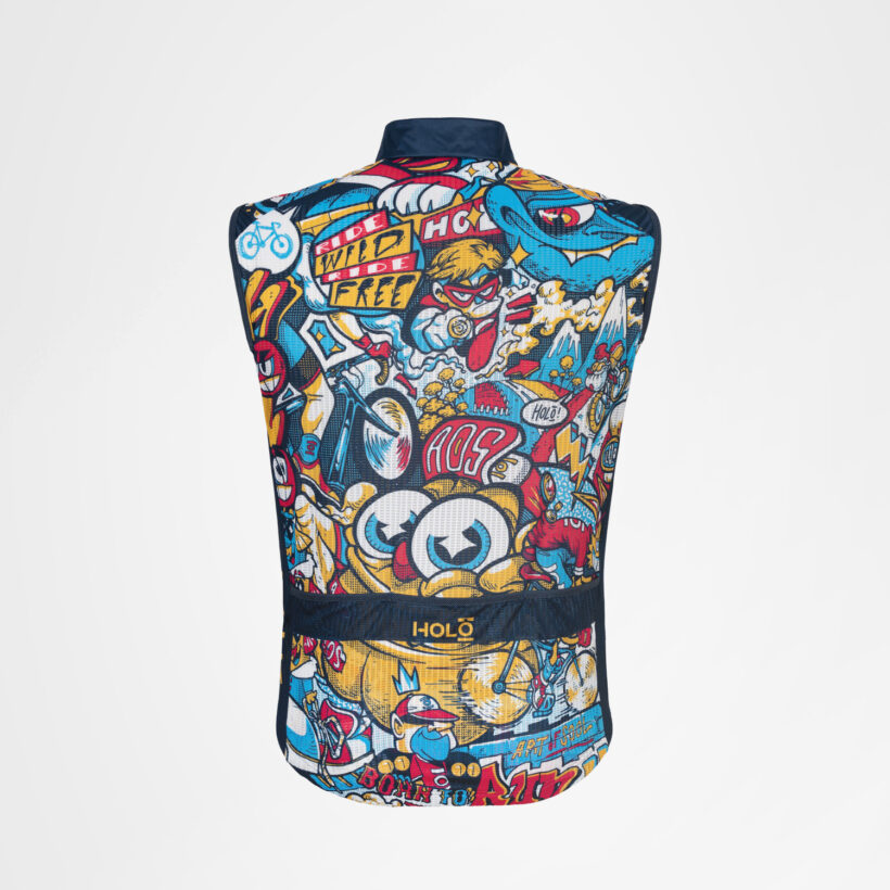 Holo Cycling - Art On Street Gilet - Retro